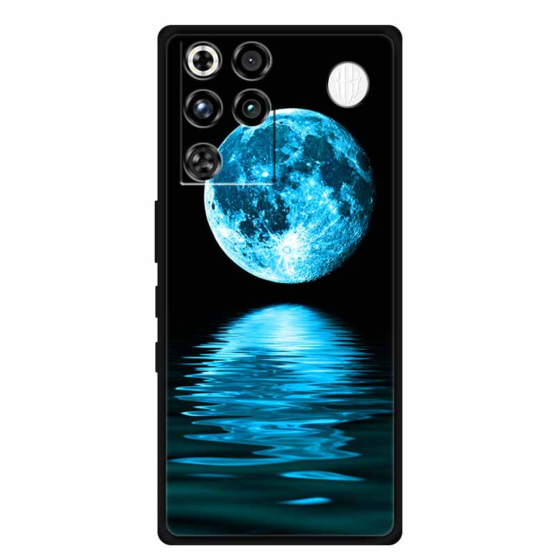 Phone Case For ZTE Nubia RedMagic 11 Pro 5G Back Cover Case Black Silicone TPU Soft Coque For Nubia RedMagic 11Pro Funda Capas