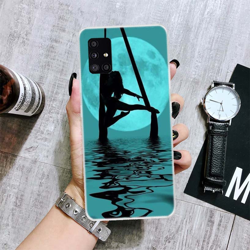 Ballerina Ballet Dancing Phone Case For Samsung Galaxy A14 A15 A13 A12 A54 A55 A53 A52 A04S A24 A25 A23 A22 A34 A35 A33 A32 A03S