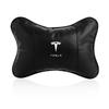 Car Seat Headrest Auto Logo Neck Pillow Car Accessories For Tesla Model 3 Model X S 2016-2023  Model Y Decals TM3 TMX