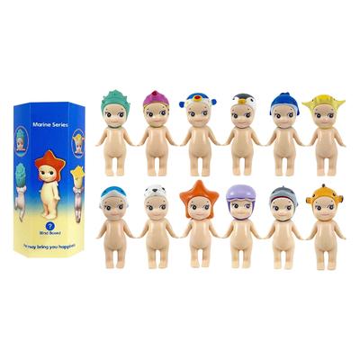 Süße Box mit Fashion Doll Dekoration, Minifiguren Serie - Stehende Tiere, Tier Serie