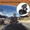 12V Motorcycle USB Car Charger with Switch 1.5A Stable Output Charging Equipment Scooter Modified Moto Mobile Phone Charger