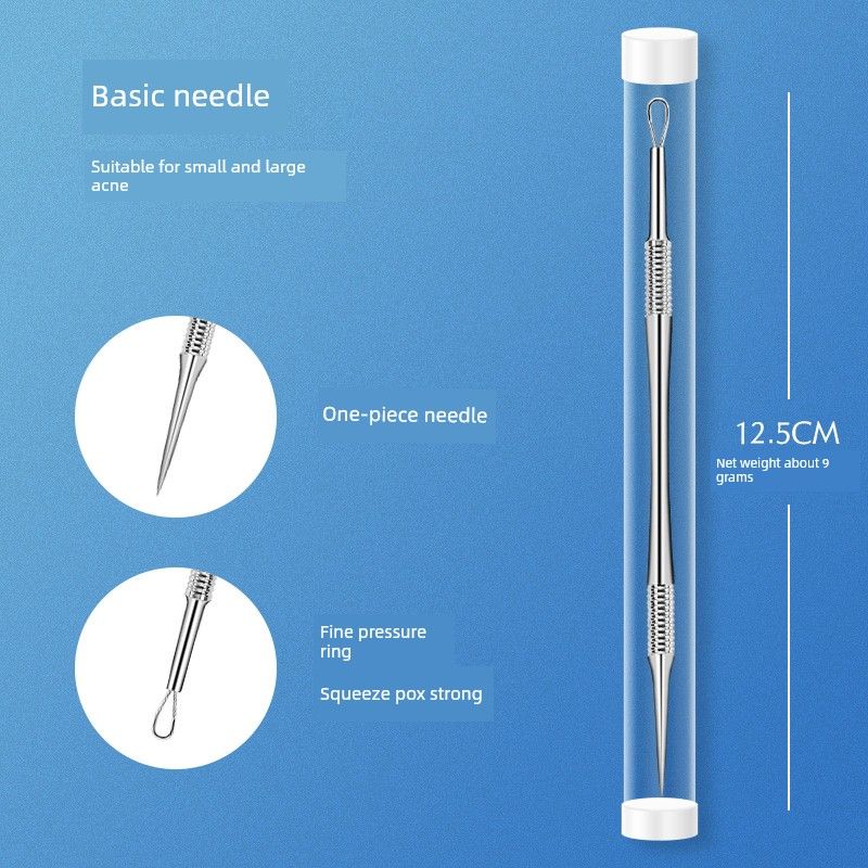 

Zhang Xiaoquan Closed Mouth Anti-Acne Cell Tweezer Pimple Pin Yue. Acne Needle (Basic Needle)