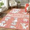 Custom 1Pc Pink Hearts Cats Rug Office Carpet Indoor Outdoor Entrance Doormat Nonslip Soft And Comfortable Living Room D916119