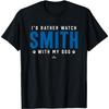 With My Dog Will Smith Los Angeles Baseball MLBPA T-Shirt