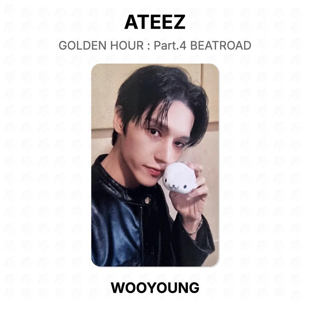 ATEEZ GOLDENE STUNDE : Teil 4 BEATROAD Offizielle Fotokarte