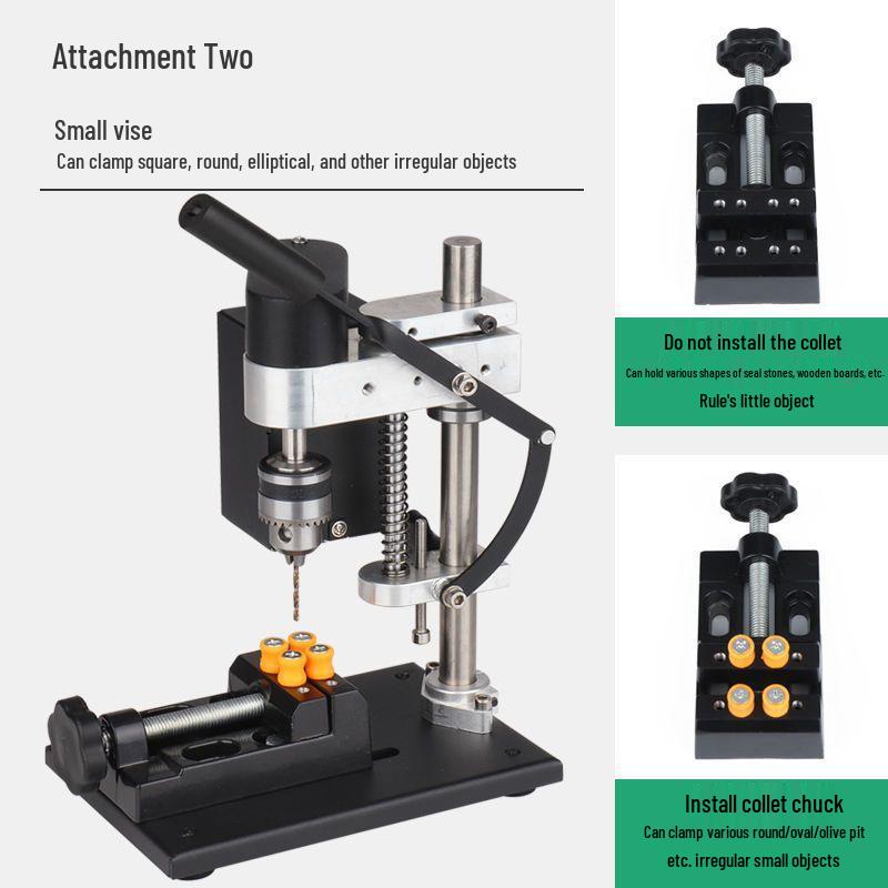 Compact Variable Speed Mini Desktop Drill Press Electric Precision Stand