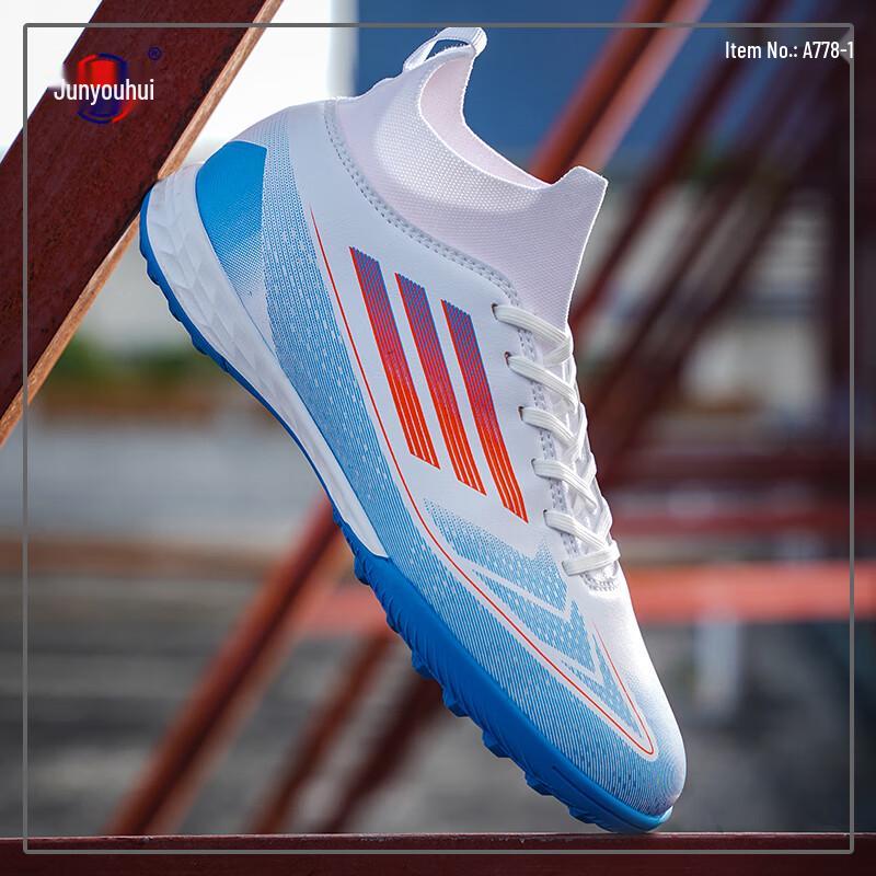 Junyouhui Unisex High-Top TF Training Football Shoes 36