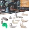 9PcsSet Household Presser Foot Kit Rolled Hem Compensating Feet Set Accessories for Old Pedal
