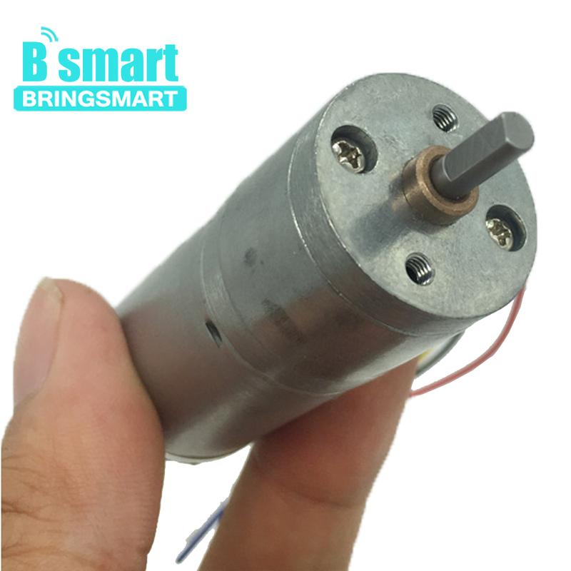 Bringsmart JGA25-371 Encoder Disk Gear Motor 12v DC for High Torque Mini Electric Motor Customized Micro Electric Parts for Toy