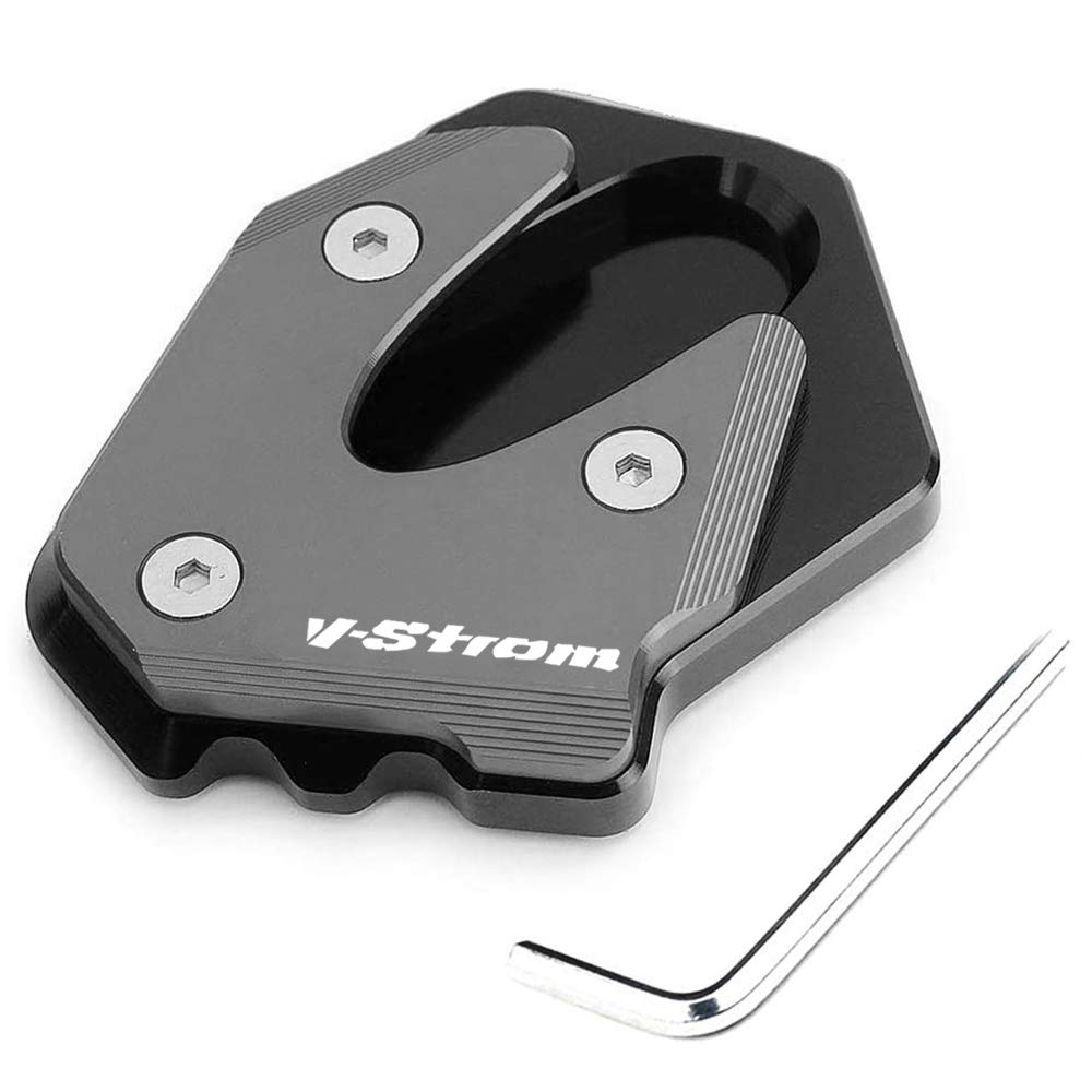 AWECOT Kickstand Side Stand Extension Extender Plate Pad for Suzuki VStrom250 DL2502017-2021 Accessories