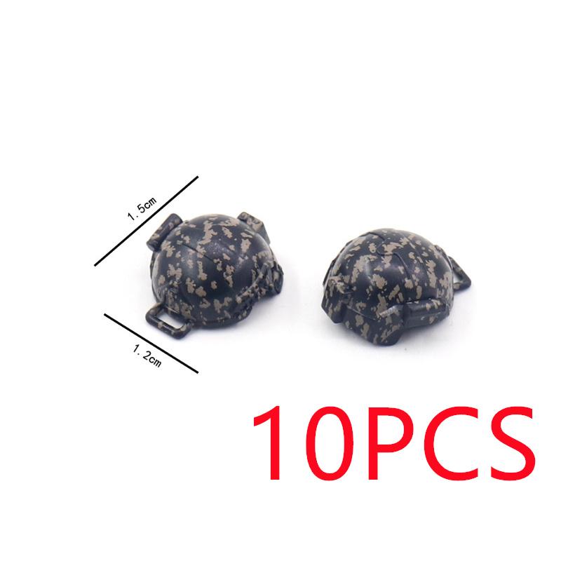 MOC Military Modern Weapon Accessories Building Blocks Character Backpacks Helmets Vests Armors Night Vision Devices Bricks Toy