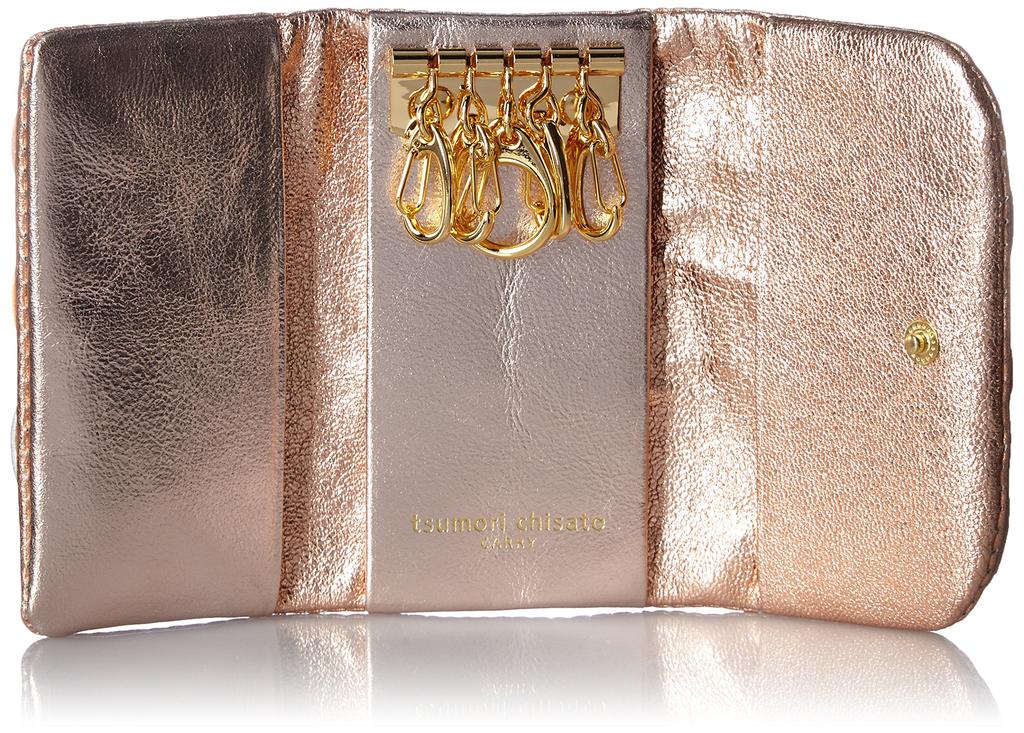 Tsumori Chisato Key Case, New Multi-Dot Pink