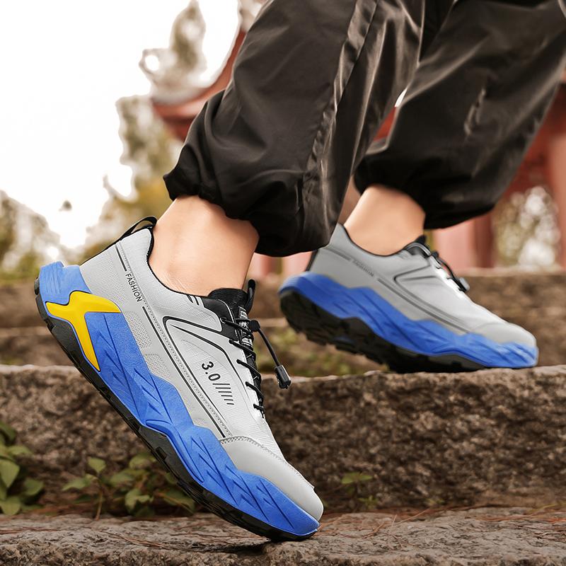 Walking Hiking for Men Non Slip Sneaker Breathable Climbing Shoes Comfortable  Non Slip  Wear Resistant Outdoor Running Shoes