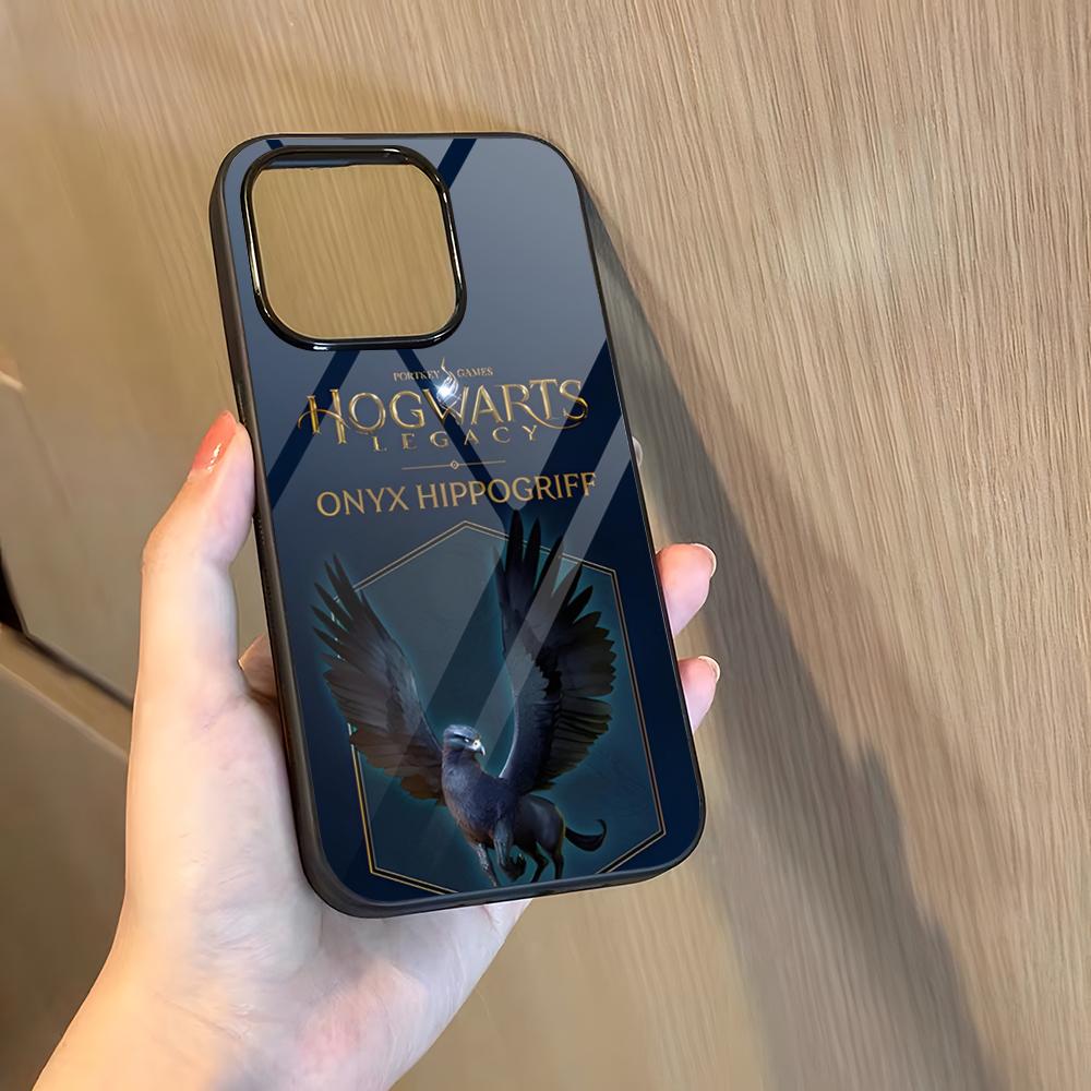 H-Hogwartss Legacy Phone Case For 17 Pro Max iPhone 18 16 Plus 15 Pro Max 14 12 11 13 Mini X Xs XR PC+TPU Cover