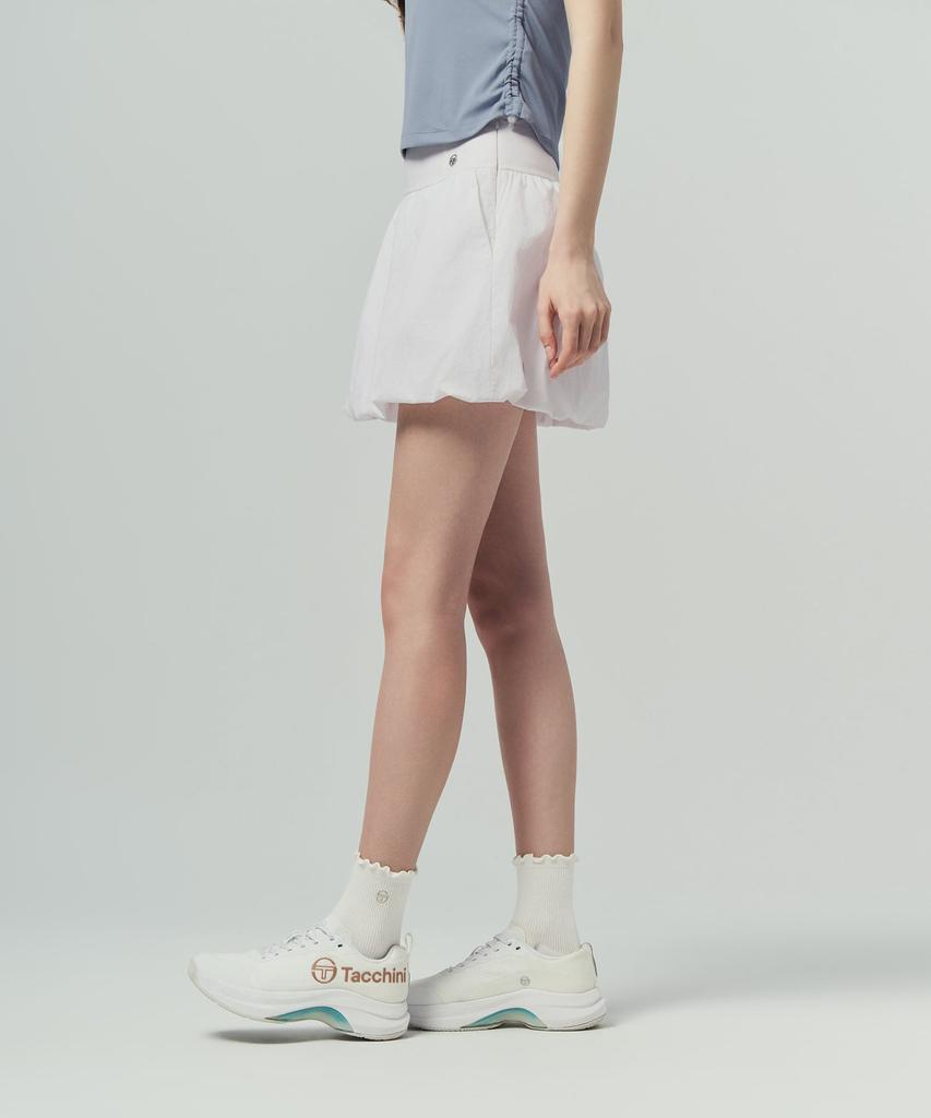 SERGIO TACCHINI W Light Stretch Balloon Skirt (White)