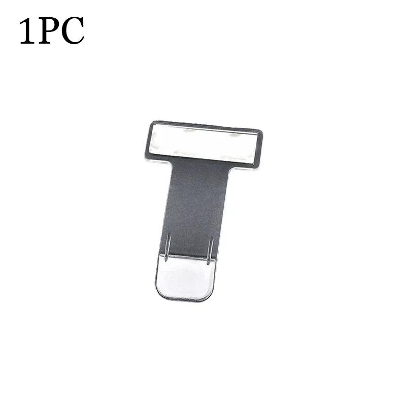 Car Window Fastener Stickers Plastic Ticket Holder Transparent Temporary Parking Business Card Holder Car Interior Accessories