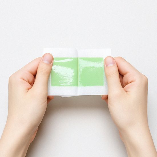 ZIZUSS Wax Strips Body 40 Sheets (+12 Finishing Wipes, Ziplock Bag Included)