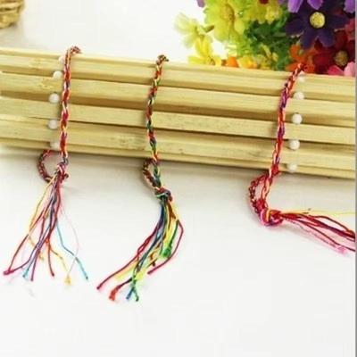 10PCS Multi-color Woven and Wrapped Bracelets Men's and Women's Fashion Jewelry Accessories Hand Woven Wristbands