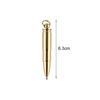 Outdoor Necssery Mini Grip Pen Dry Quickly Brass Comtable Anti-oxidation Solid Brass Ballpoint Pen