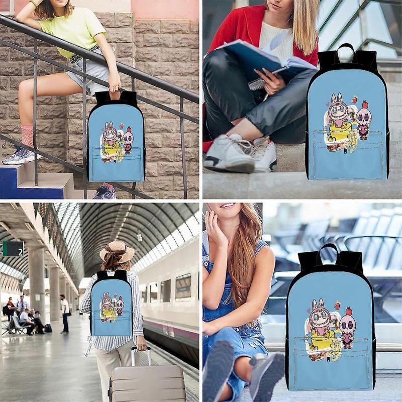 Travel Laptop Backpack, Fits 15.6 Inch Notebook, with Multiple Organizational Compartments for Teen Student Business Work P2055