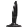 Butt Plug Smooth 9 X 2.5 Cm Black