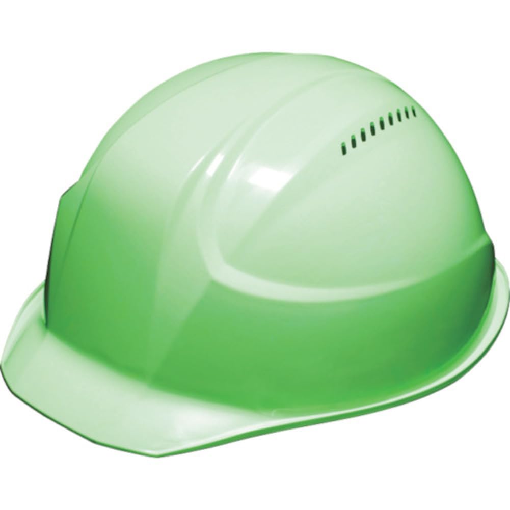 

TRUSCO Ultralight Helmet with Ventilation Holes Fresh Green Light Hat TD-AA17V-GN