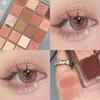 20 Farbige Kirschblüten Lidschattenpalette Blume Geprägt Matt Schimmernd Glitzernd Nude Rose Pfirsich Töne Pigmentiert Langanhaltendes Augen Make-up für Frauen