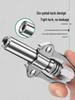 High-Pressure Self-Locking Grease Nozzle with Pliers-Type Grip and Flat Head for Electric, Pneumatic, or Manual Grease Guns