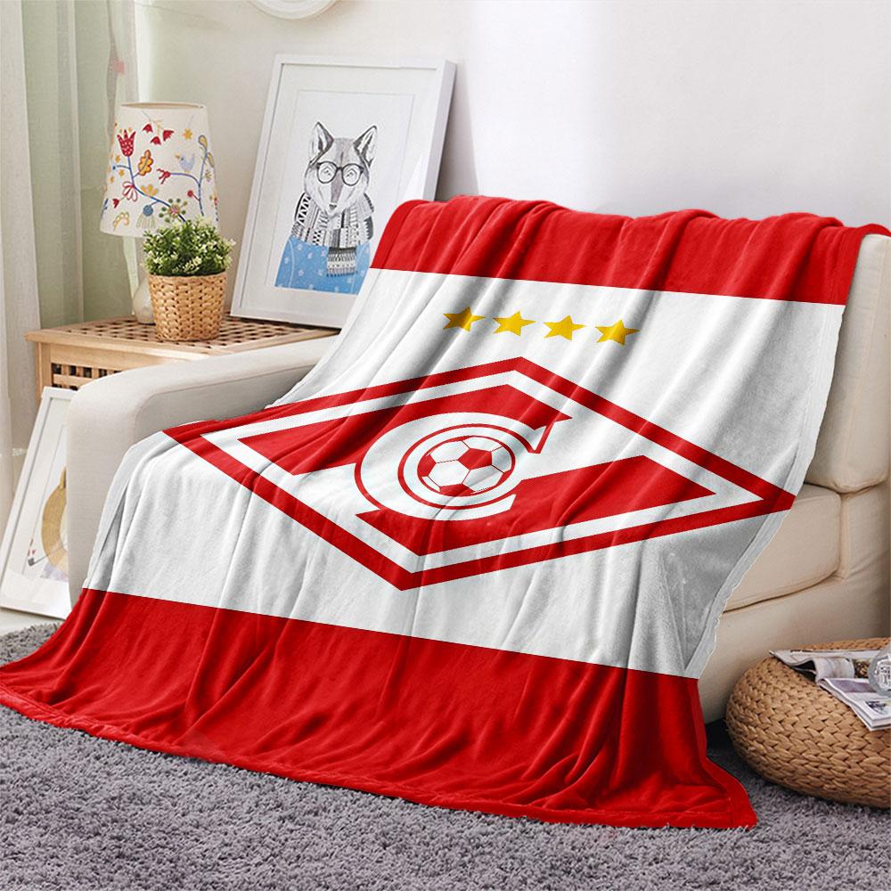 1PC Spartak Moscow Legend Blanket, High quality Comfortable for All Seasons, Home Decor, Warmth and Comfort