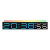Creative LED Sound-Activated Alarm Clock with Tabletop Design 5517