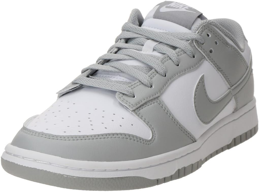 Кроссовки Nike Dunk Low Retro белый/белый/светло-дымчатый серый
