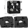 NICECNC 12MM GPS Holder Bar Clamp Compatible With Yamaha Tenere 700,Super Tenere XTZ1200 14-22,R1200 1250 GS And GSA 14-22,Aprilia Tuareg 660-