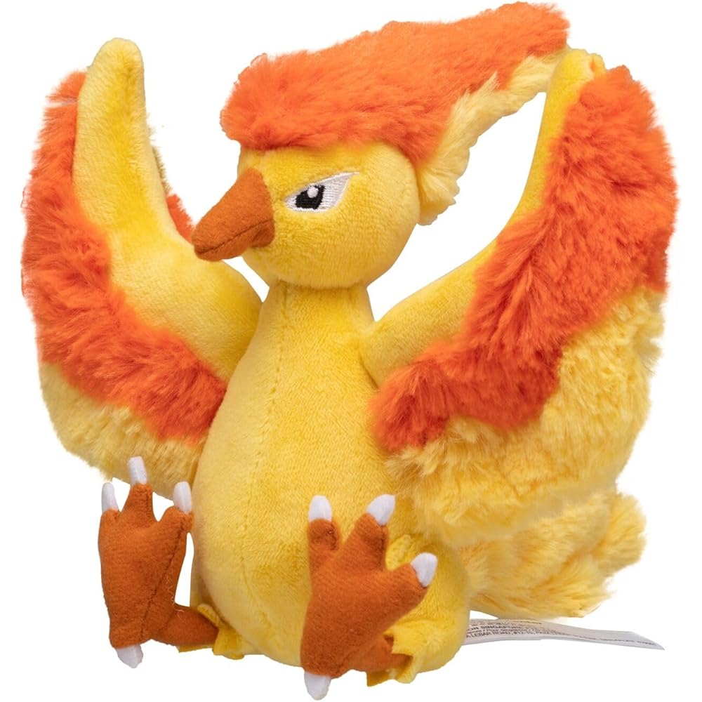 Pokmon Center Original Pokmon Fit Fire Plush Toy 13.5x13x9.5 cm