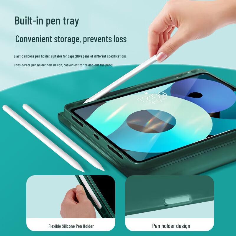 SuoYing iPad Bluetooth Keyboard Case with Mouse and Stylus Set