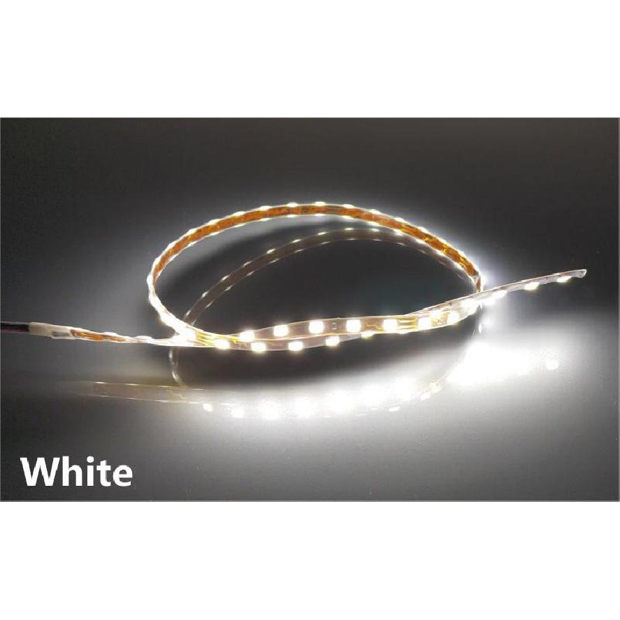 30/45/60cm LED Strip Motorcycle decorative Lantern Car Interior Atmosphere Lights Flexible Tape Rope Stripe Ray Tape