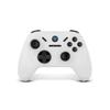 Gamepad Krom Kadoer Bluetooth V5.0 Dual Vibration Turbo PC Switch Android iOS White
