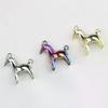 2Pcs Alloy Pony Pendant Animal Horse Charms DIY Necklace Bracelet Earrings Keychain Accessories Handmade Jewelry Making