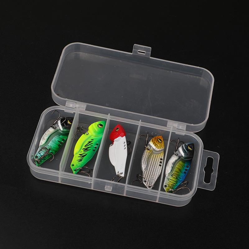 Köder Große Fliese VIB Ultradünne Metallplatte Weitwurf Angelköder für Barsch und Sonnenbarsch