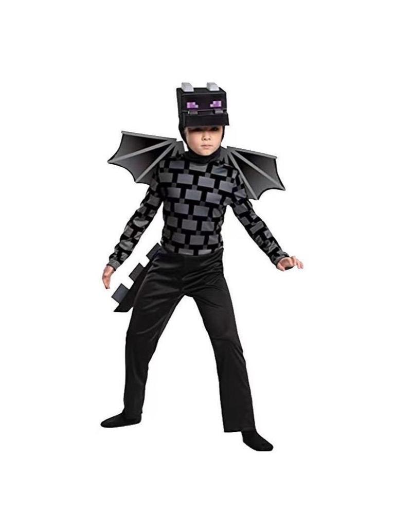Halloweenský Minecraft Diamantové brnění Cosplay Kostým pro Děti
