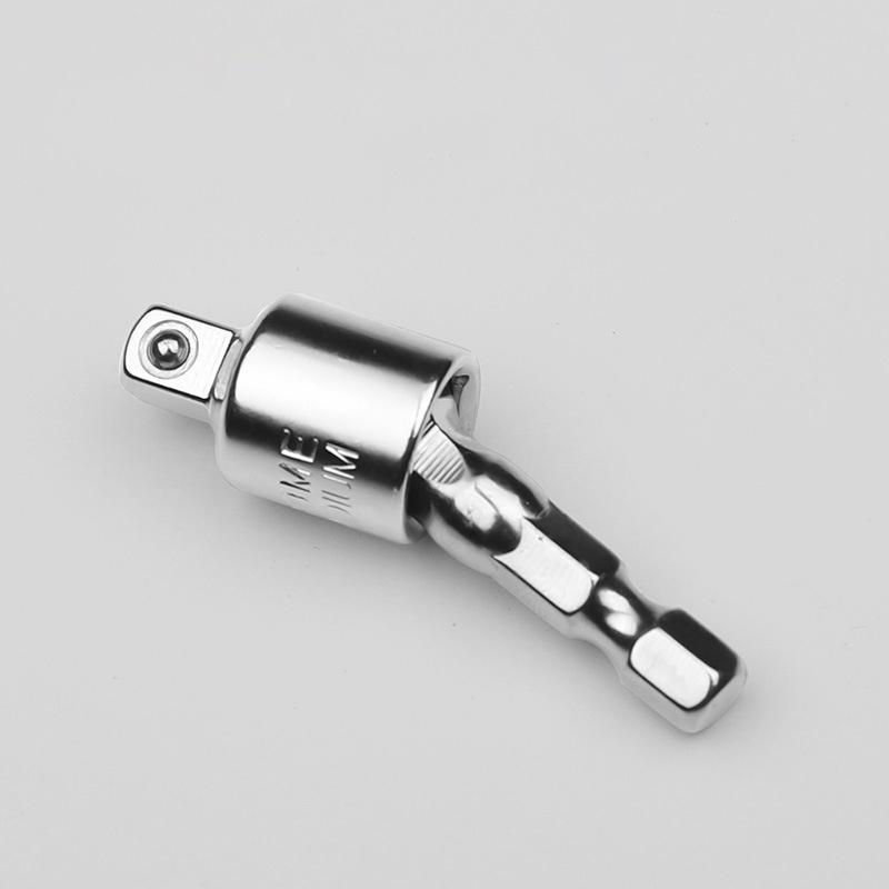 Versatile And Durable 1/4" 3/8" Hex Shank Drill Bit Wrench Socket Adapter Drive Ratchet Extension Tool
