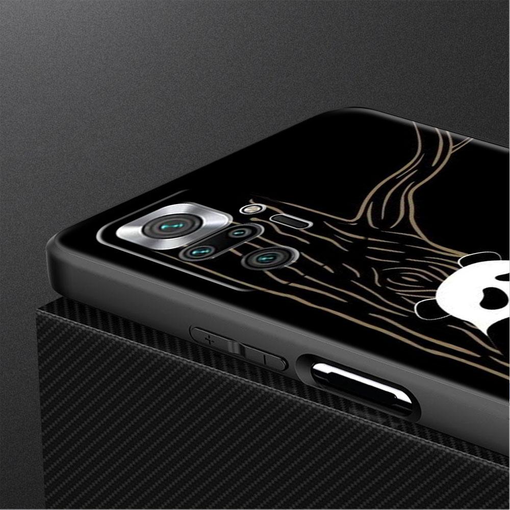 Funda For Xiaomi Redmi Note 10 9 11 Pro Soft Phone Case 10S 9S K40 8 9A 9C 9T 7 10C 8T Silicone Cover Cute Cartoon Animal Panda