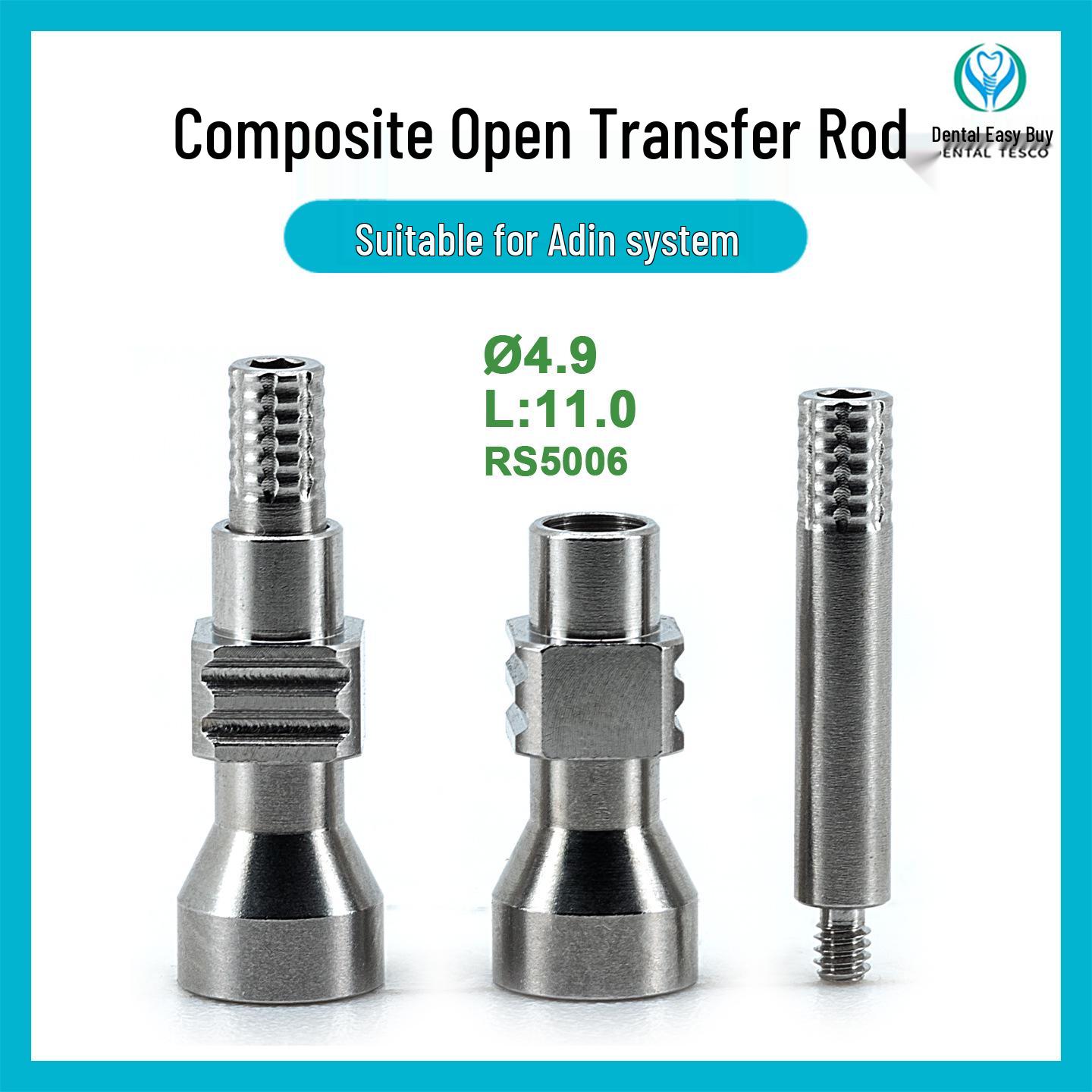 Adin Ya Ding Dental Implant Impression Transfer Cap - Compatible Composite Post Body Replacement
