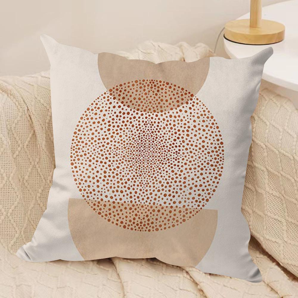 Boho Matisse Coral Lines Cushion Cover Soft Plush Fabric Double-Sided Printed Sofa Cushion Cover for All Seasons Home Decor Gift