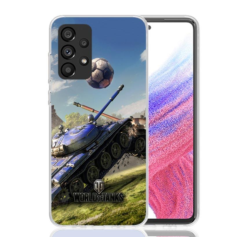 World of Tanks Phone Case For Samsung Galaxy A17 A16 A14 A15 A13 A57 A56 A54 A55 A53 A37 A36 A34 A35 A33 A26 A24 A25 A23 Galaxy