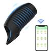 2 in 1 Vibrating Penis Sleeve Cock Ring APP Control Penis Ring Male Delay Ejaculation Penis Extender Vibrator Adult Sex Toys