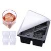 Silicone Skull Ice Grid Mold Creative Whiskey Ice Maker Silicone Ice Cube Ice Mold