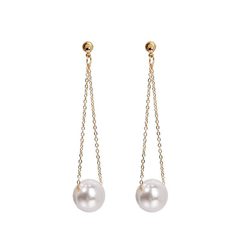 European & American Fashion Pearl Stud Earrings - New Styles and Popular Designs