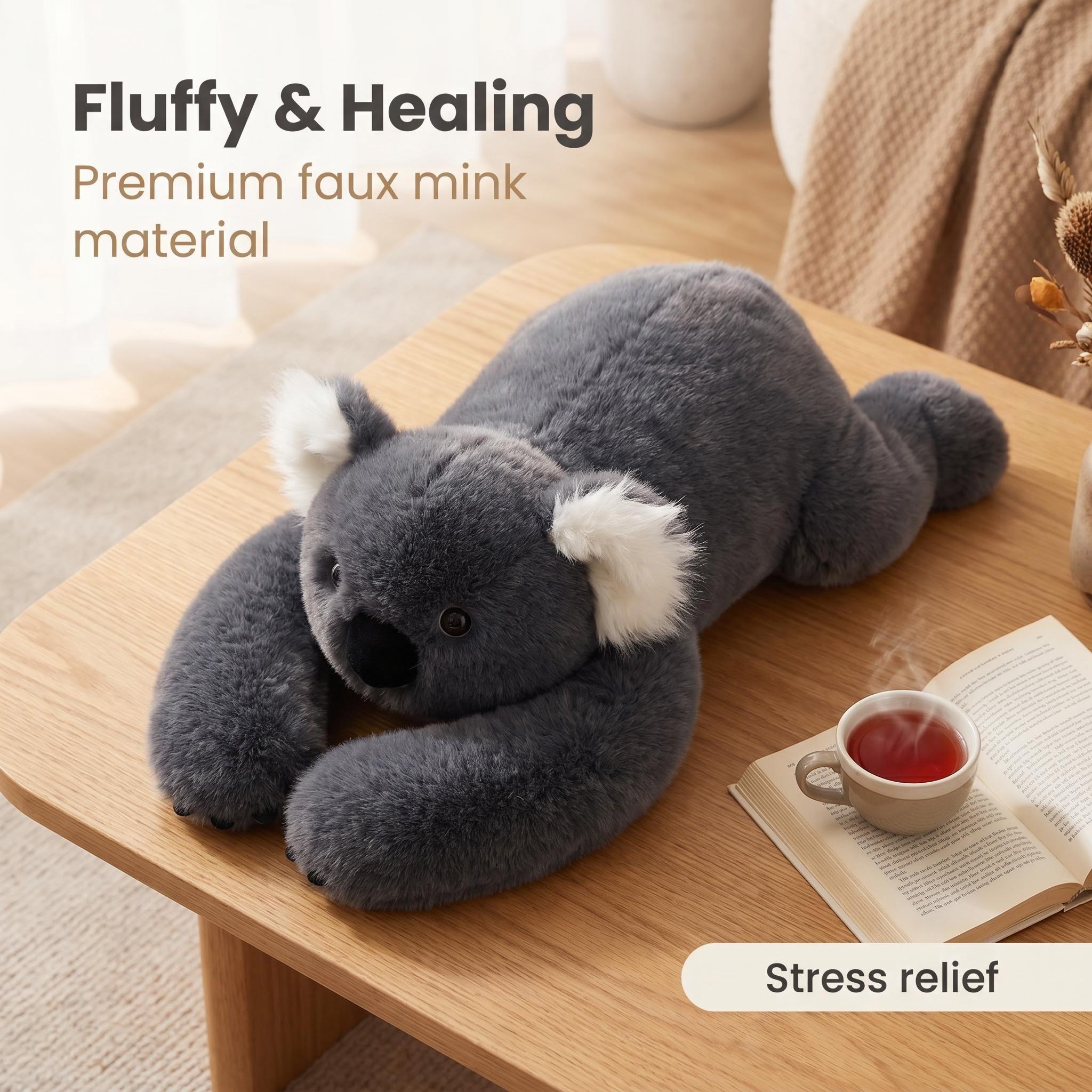65cm/1kg Koala Beschwerter Plüschtier Handpartikelbeschwerung Junge Und Mädchen Geburtstagsgeschenk Hausbegleiter 65cm  1.0kg