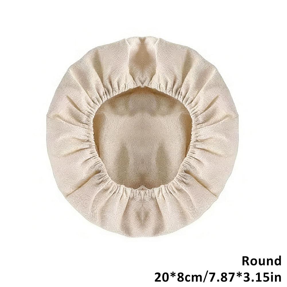 1Pc Round Oval Bread Basket Cloth Liner Reusable Sourdough Proofing Dough Fermentation Cover DIY Baking Tools