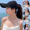 Polyester Empty Top Hat Anti-UV Sun Hats New Baseball Cap  Beach